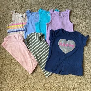 Toddler girl Tee & Tank bundle✨